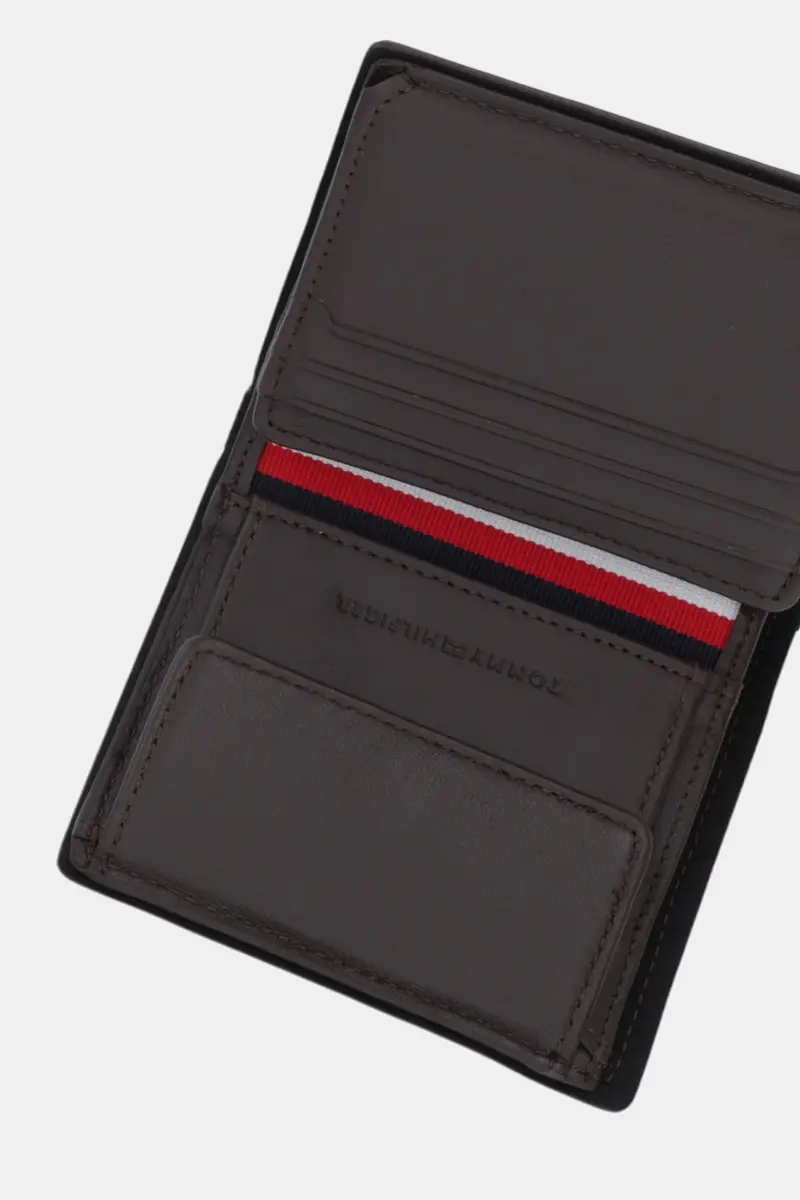 portafoglio in pelle uomo colore marrone AM0AM13742 miniatura 4