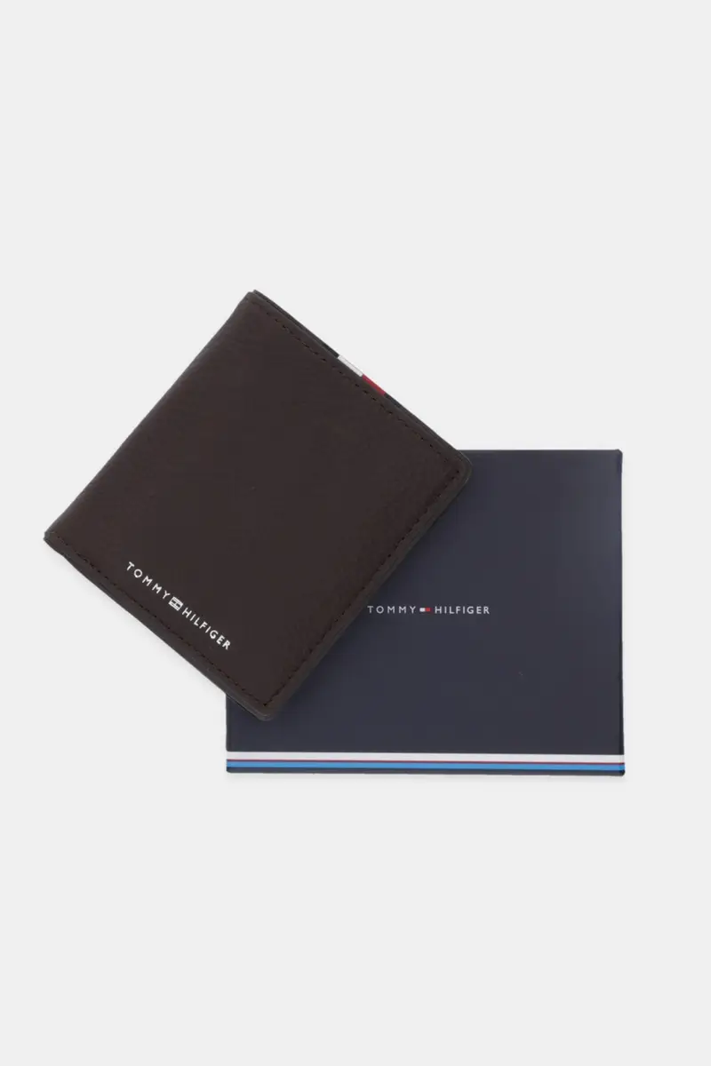 portafoglio in pelle uomo colore marrone AM0AM13742 miniatura 5