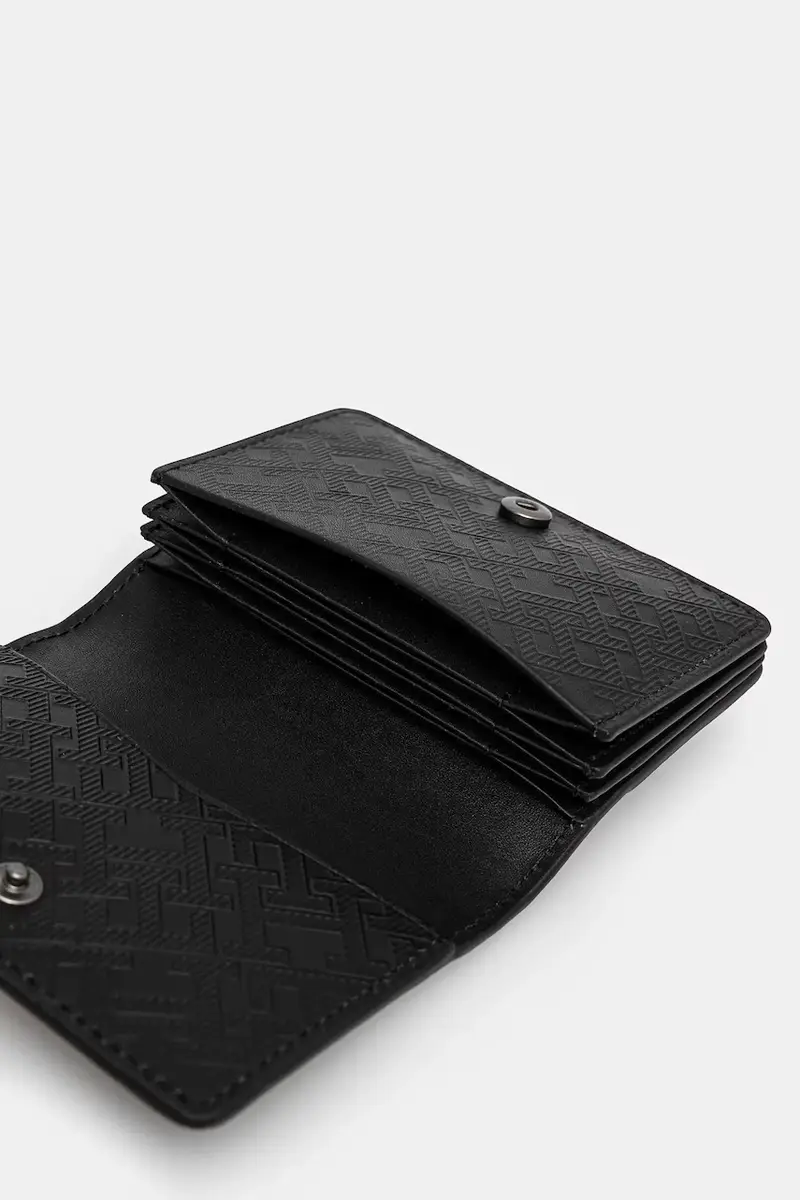 portafoglio in pelle uomo colore nero AM0AM13254 miniatura 3