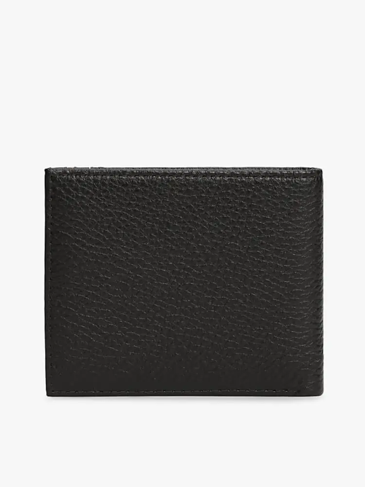 portafoglio nero uomo mini logo miniatura 3