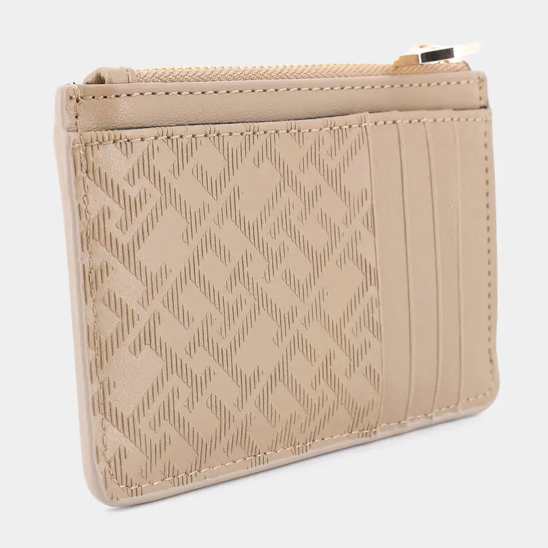 Portafoglio Tommy Hilfiger da Donna, beige miniatura 2