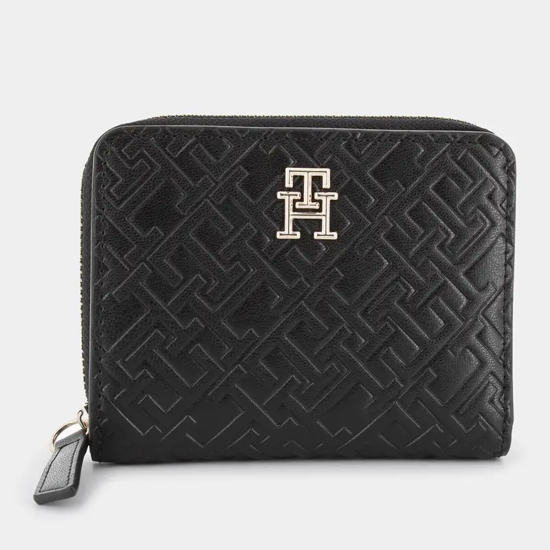 Portafoglio Tommy Hilfiger da Donna, nero