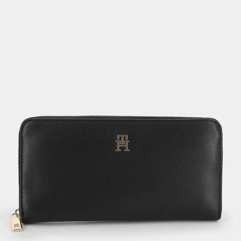 Portafoglio Tommy Hilfiger da Donna, nero