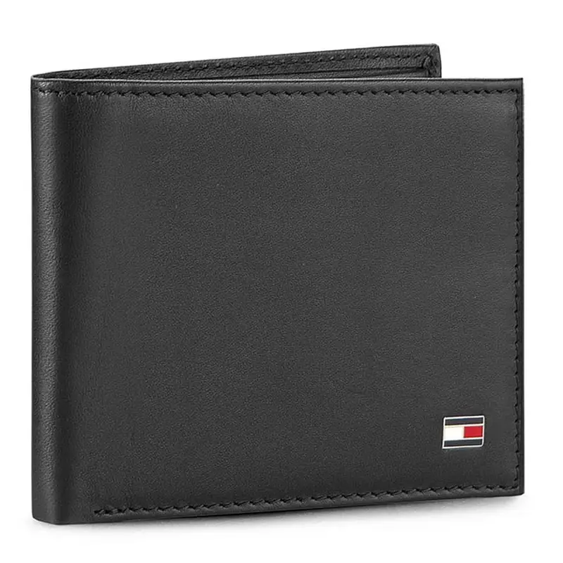 Portafoglio Tommy Hilfiger Eton Mini Cc Wallet AM0AM00655/83365 Nero