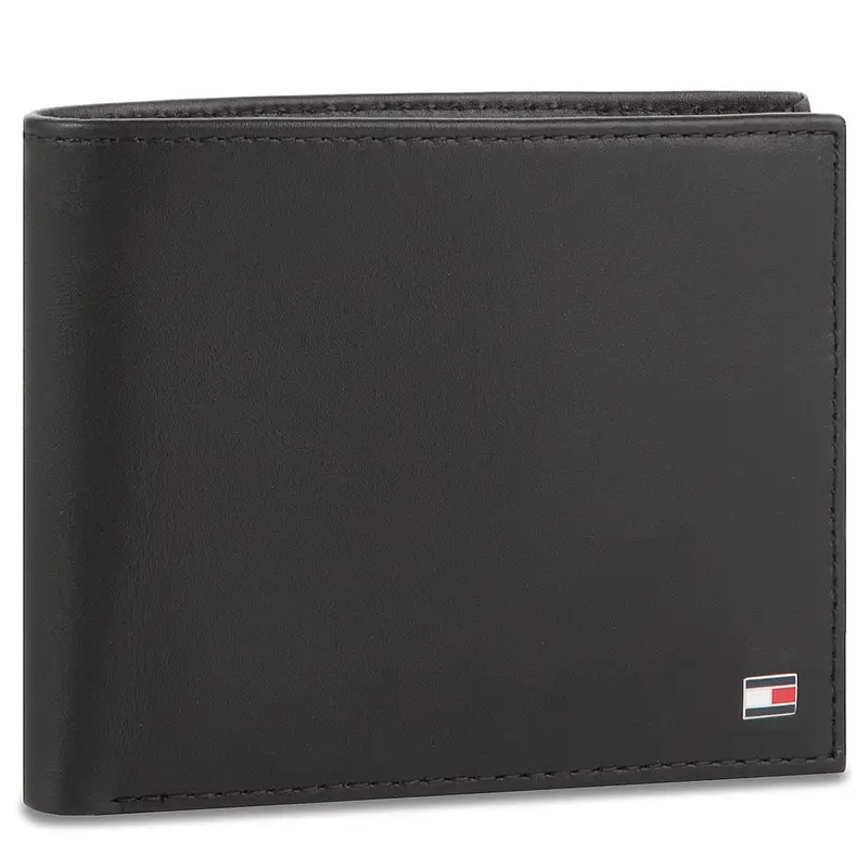 Portafoglio Tommy Hilfiger Eton Trifold AM0AM00657 Nero