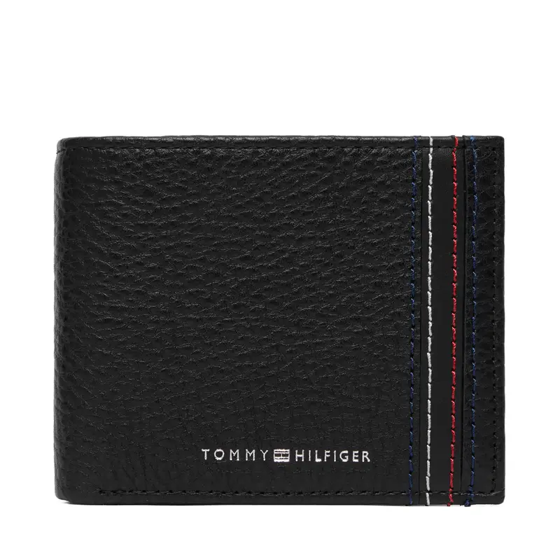 Portafoglio Tommy Hilfiger Th Central Mini Cc Wallet AM0AM14232 Nero