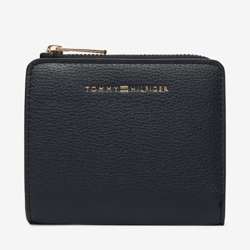 Portafoglio Tommy Hilfiger Th Flag Compact Za AW0AW18124 Blu scuro