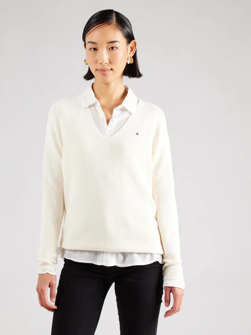 Pullover avorio miniatura 2