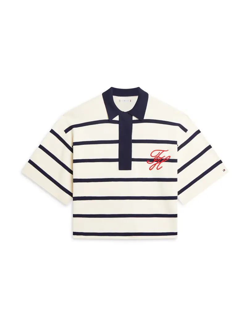 Pullover beige / navy / rosso