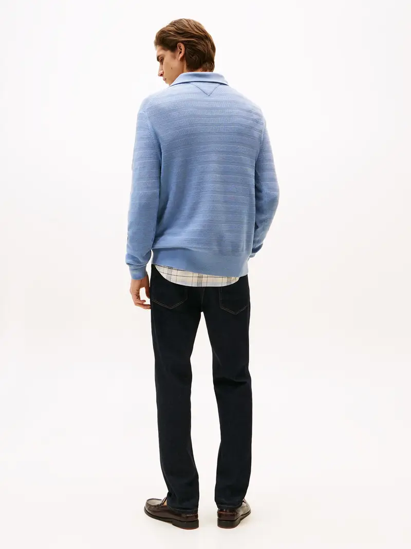 TOMMY HILFIGER Pullover  blu chiaro miniatura 2