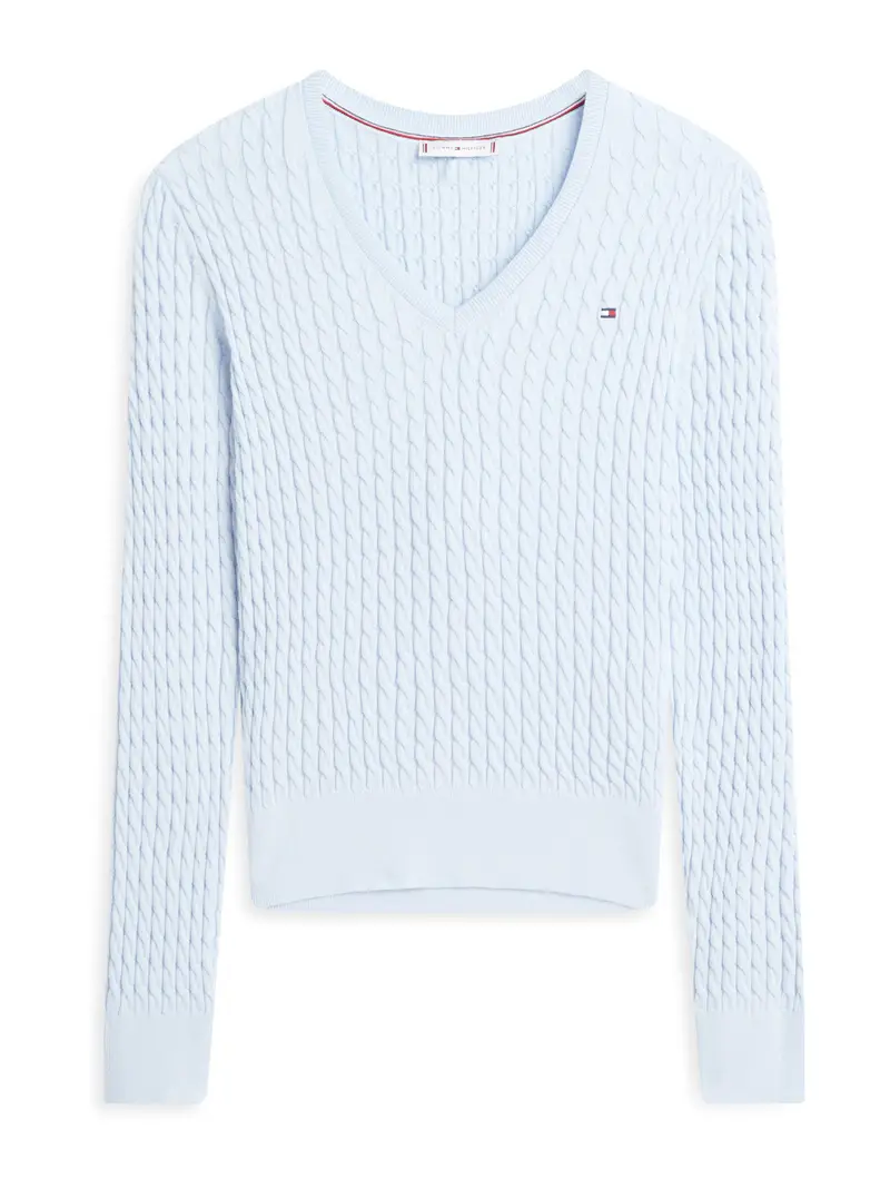 Pullover blu pastello