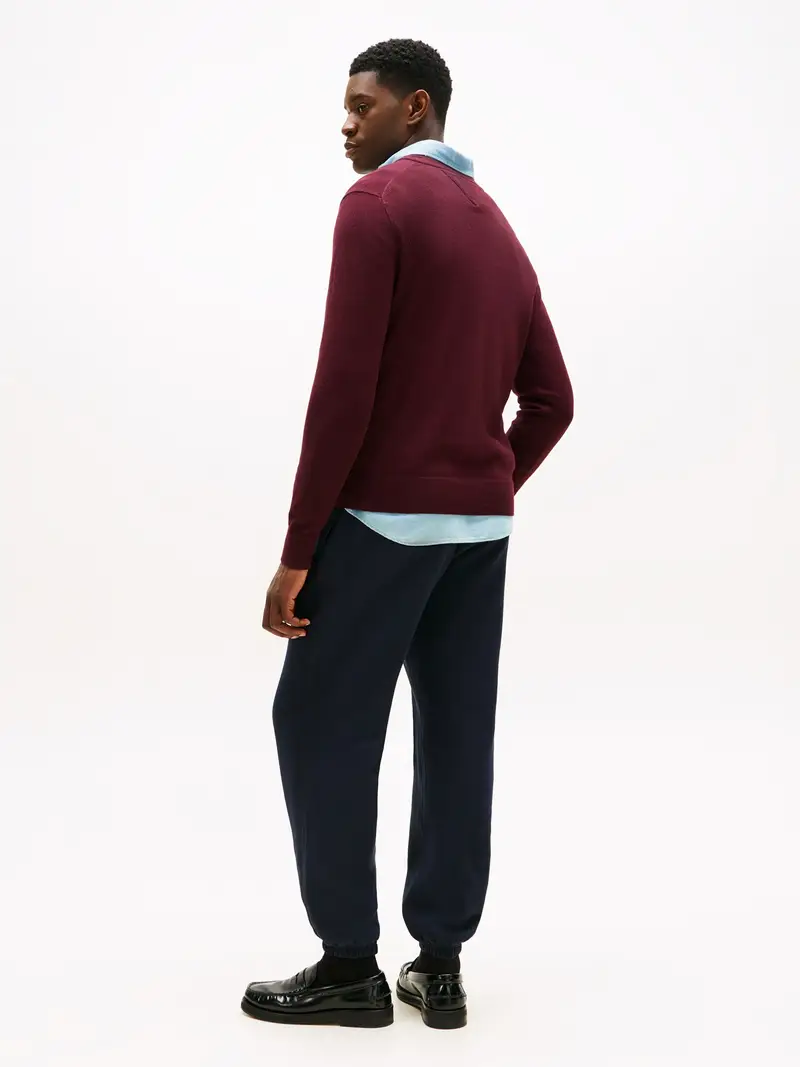 Pullover bordeaux miniatura 3