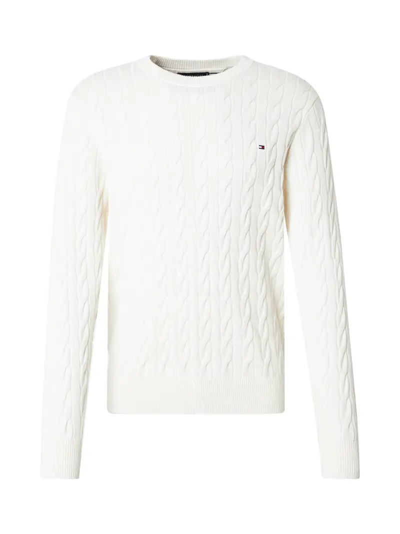 Pullover 'Classic' bianco naturale