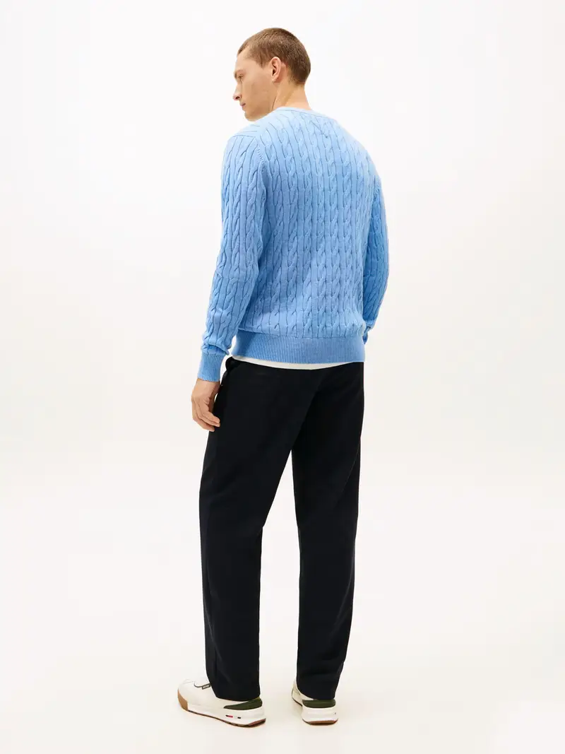 Pullover CLASSIC blu chiaro miniatura 3