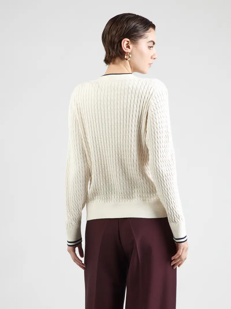 Pullover crema / navy miniatura 2