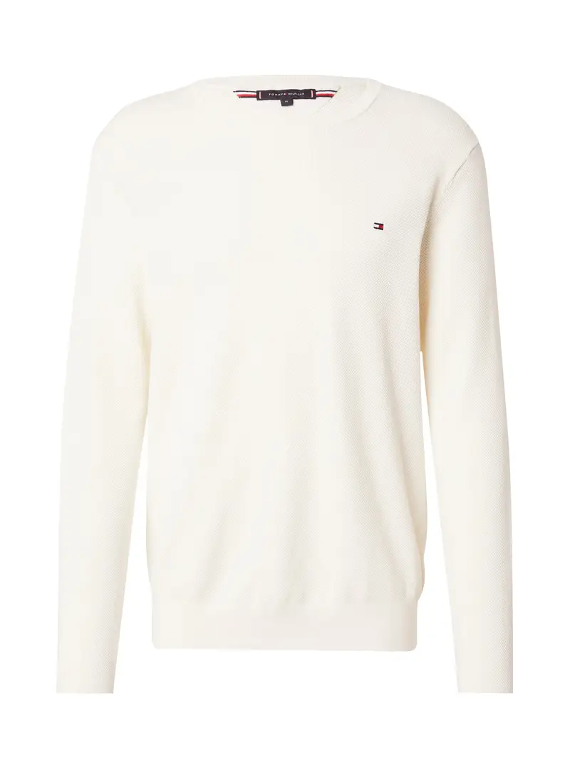 TOMMY HILFIGER Pullover 'ESSENTIAL'  beige chiaro