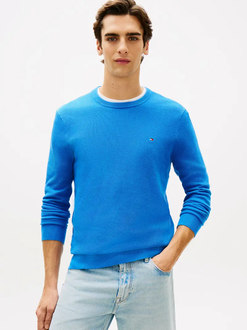 Pullover ESSENTIAL blu miniatura 2