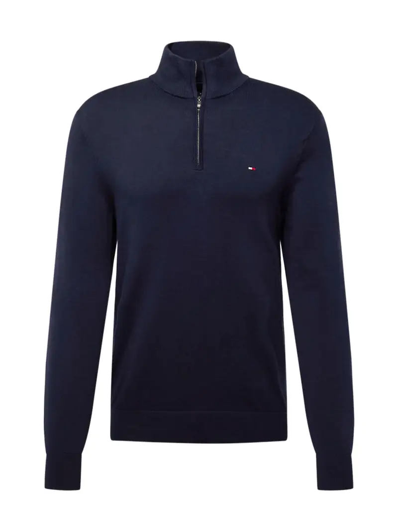 TOMMY HILFIGER Pullover 'ESSENTIAL'  blu scuro