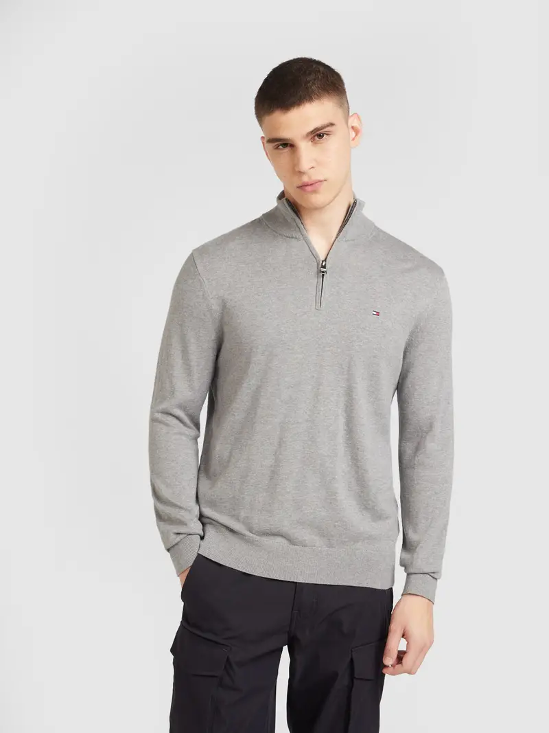 Pullover 'ESSENTIAL' grigio miniatura 3