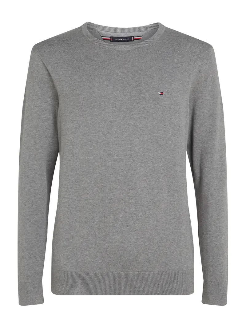 TOMMY HILFIGER Pullover 'ESSENTIAL'  grigio