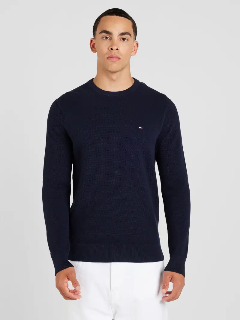 TOMMY HILFIGER Pullover 'ESSENTIAL'  marino miniatura 2