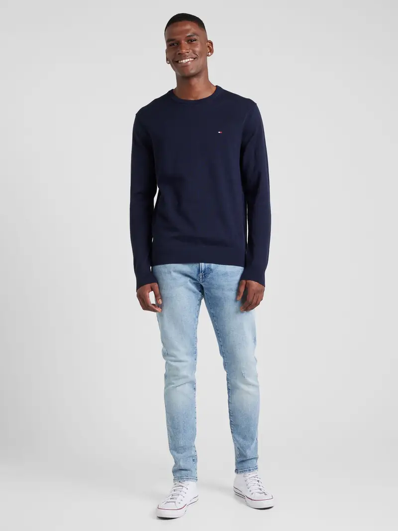 TOMMY HILFIGER Pullover 'ESSENTIAL'  navy miniatura 2