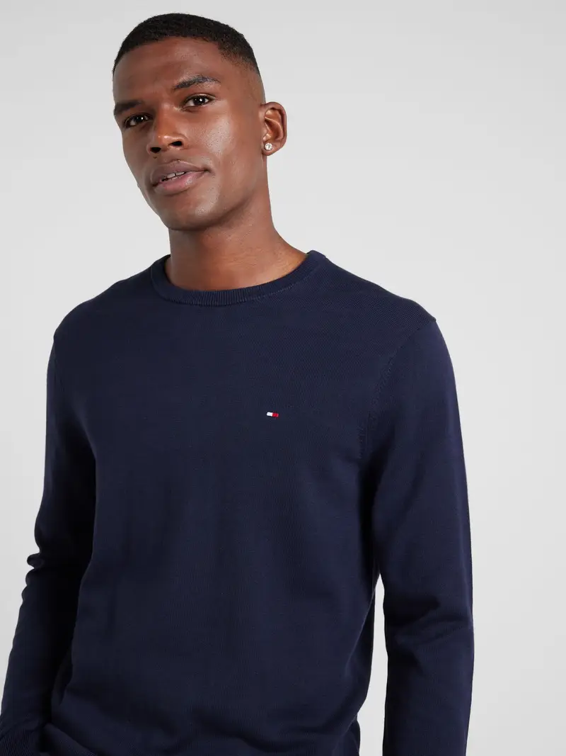 TOMMY HILFIGER Pullover 'ESSENTIAL'  navy miniatura 3
