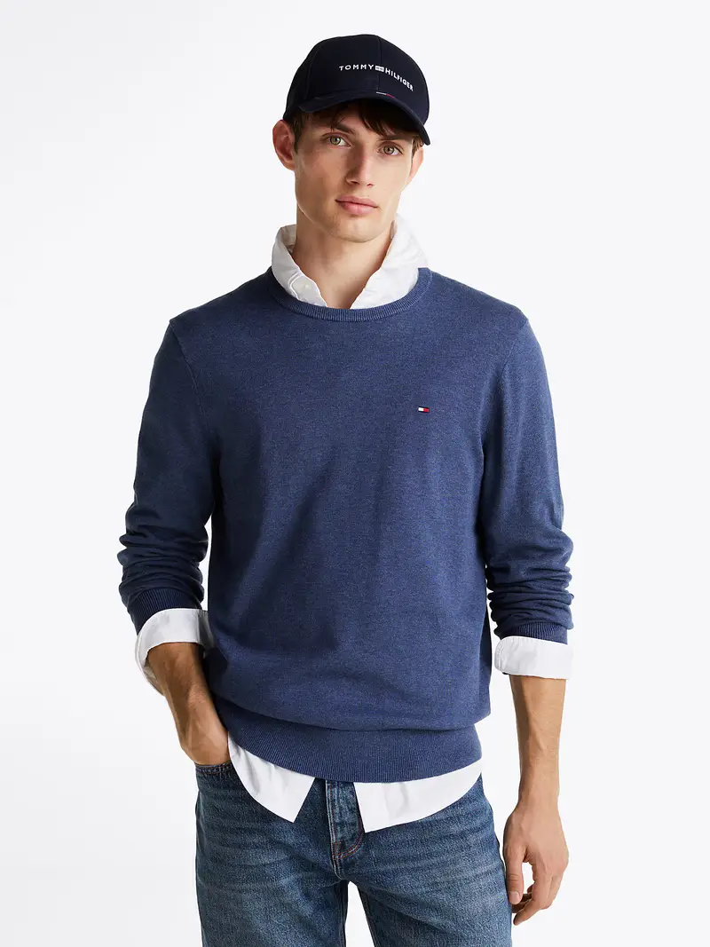 Pullover 'Essential' navy miniatura 2