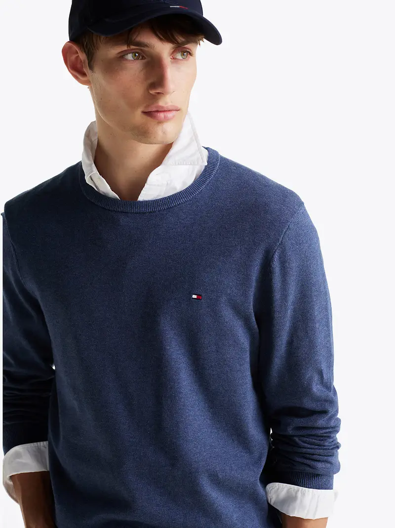 Pullover 'Essential' navy miniatura 3
