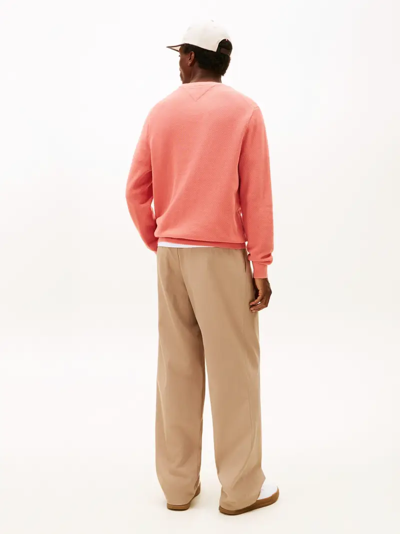 Tommy Hilfiger Pullover Uomo rosa miniatura 3