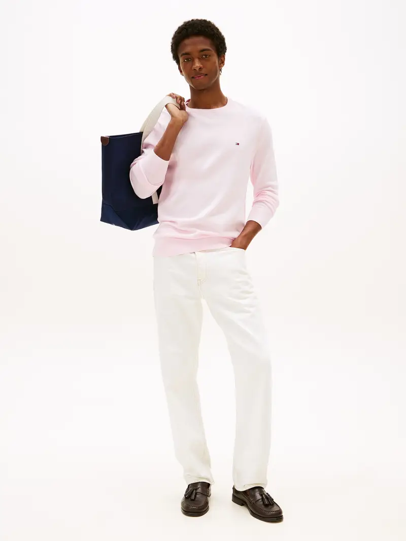 TOMMY HILFIGER Pullover 'Essential'  rosa pastello miniatura 3