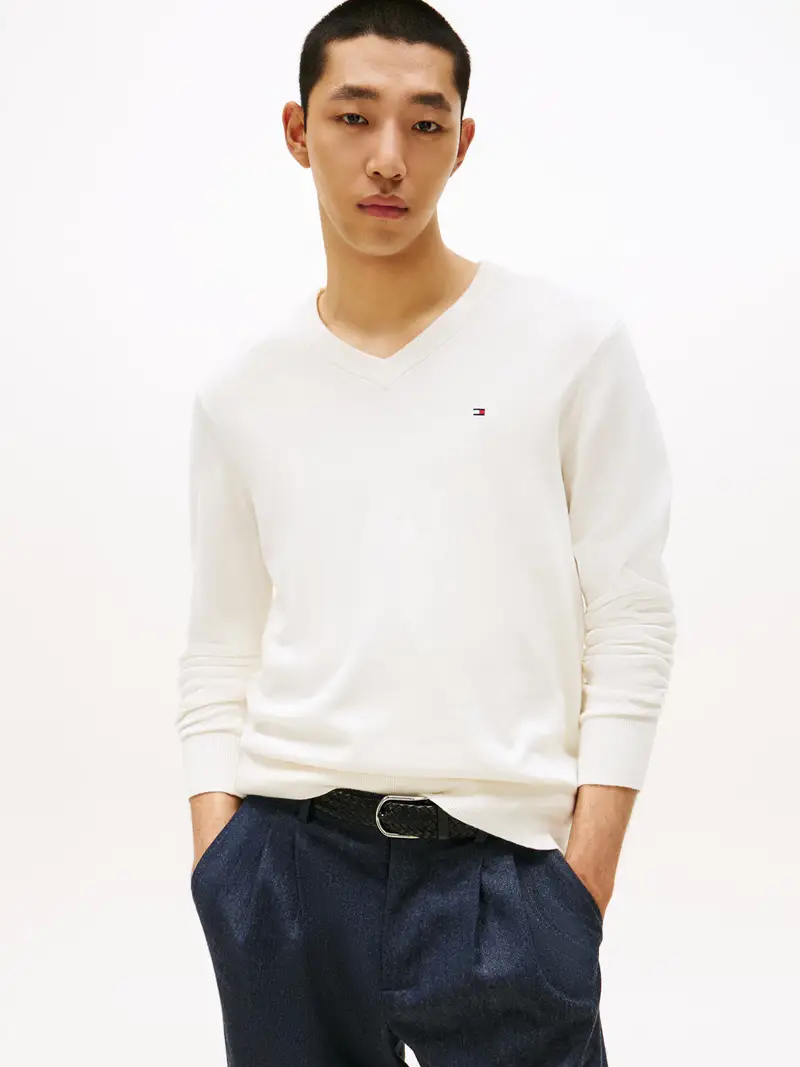 Pullover giallo pastello miniatura 2