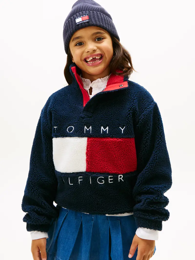 Pullover 'HERITAGE' navy / rosso / bianco miniatura 2