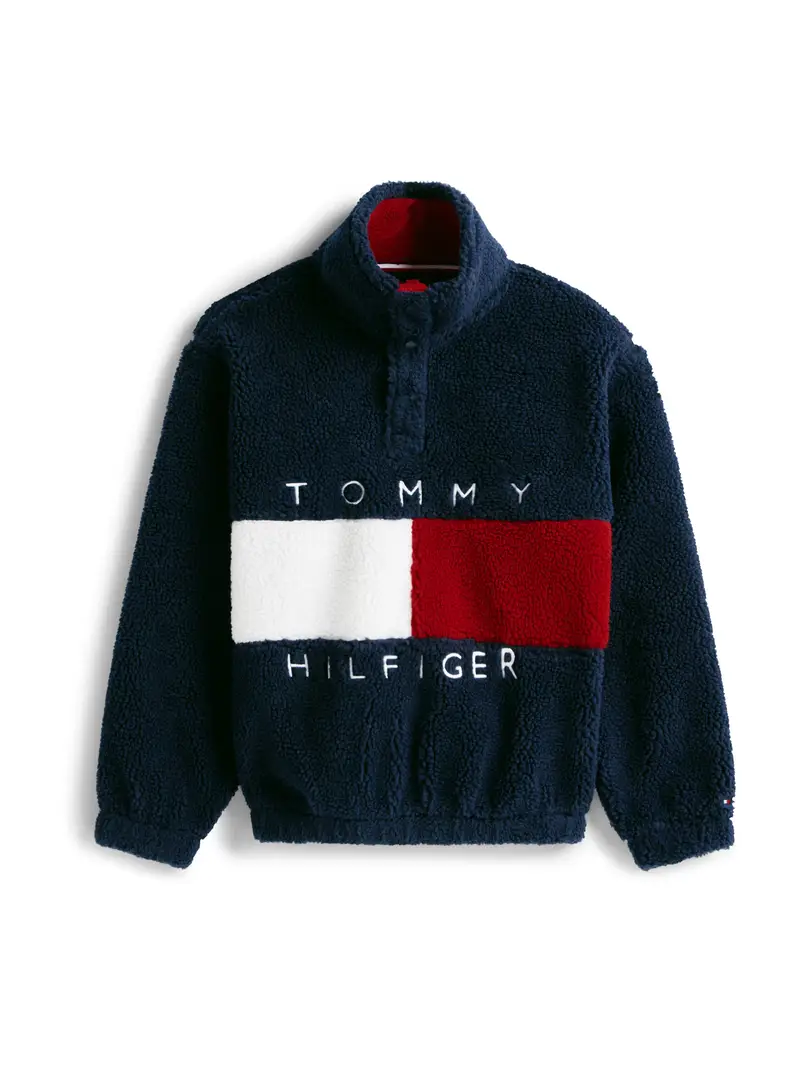 Pullover 'HERITAGE' navy / rosso / bianco