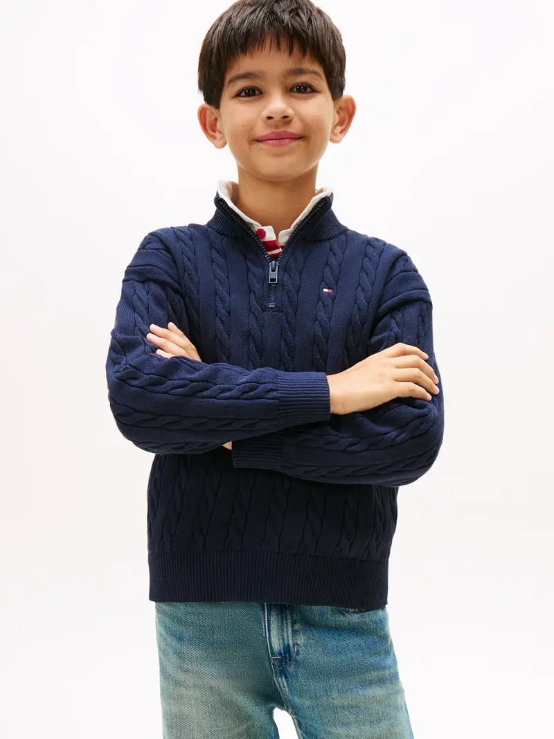 Tommy Hilfiger Polo Blu 4070354 miniatura 2