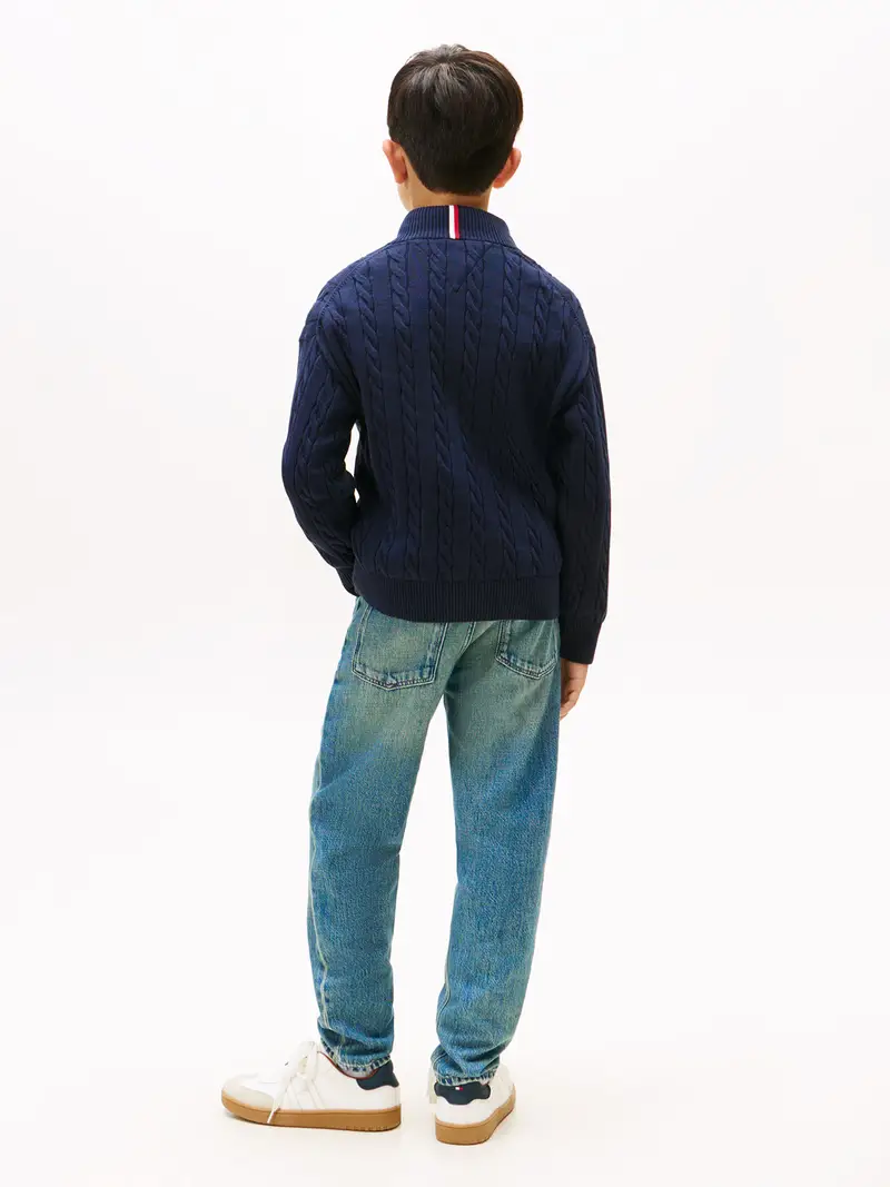 Tommy Hilfiger Polo Blu 4070354 miniatura 3