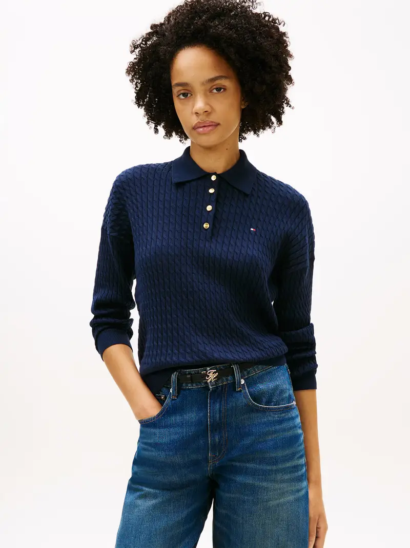 Pullover navy miniatura 2
