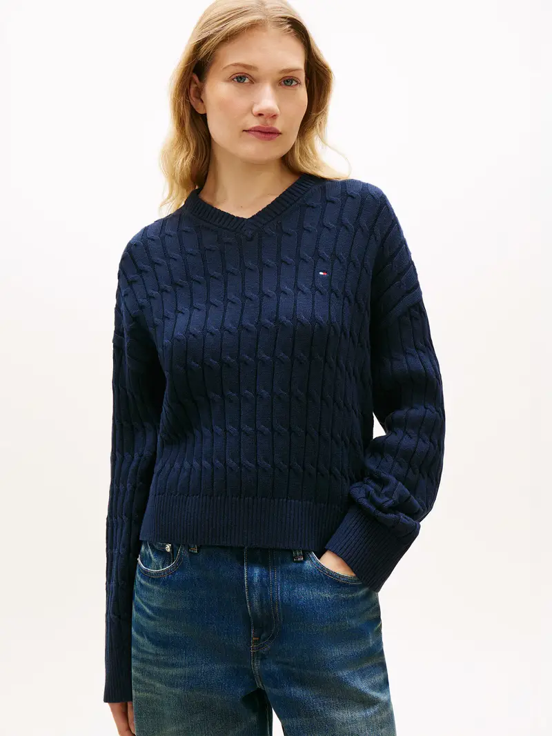 Pullover navy miniatura 2