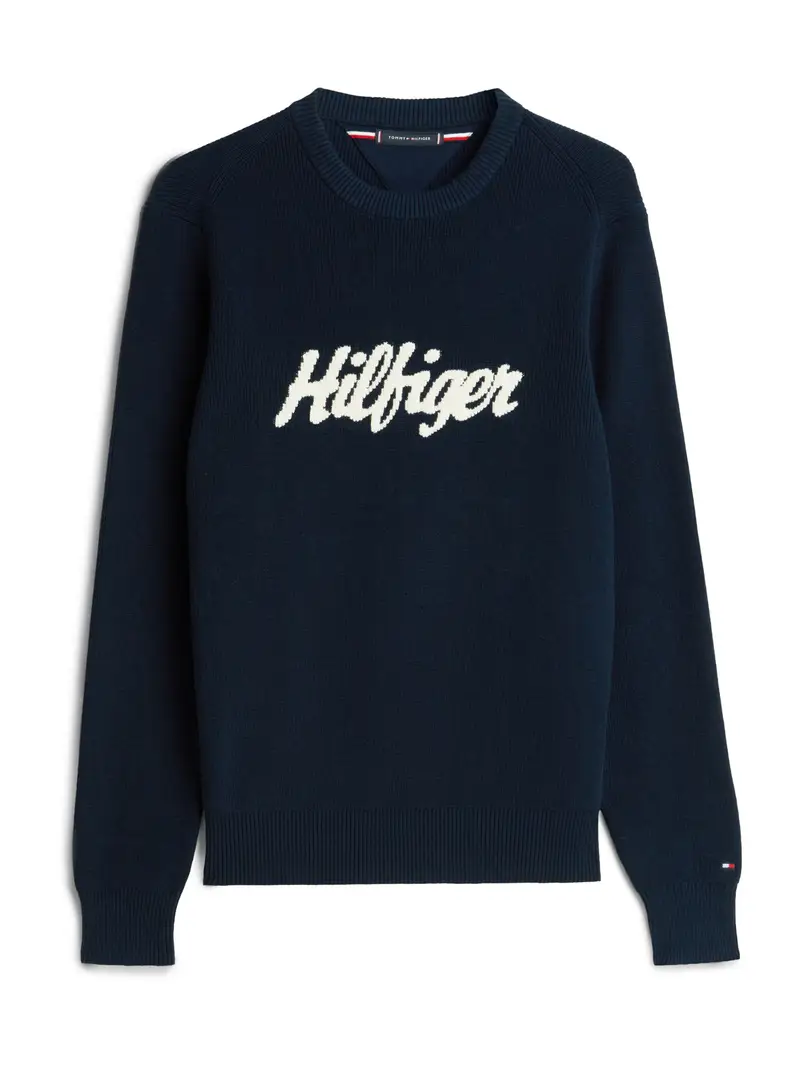 Pullover navy / bianco