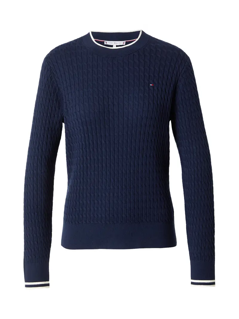 Pullover navy / bianco
