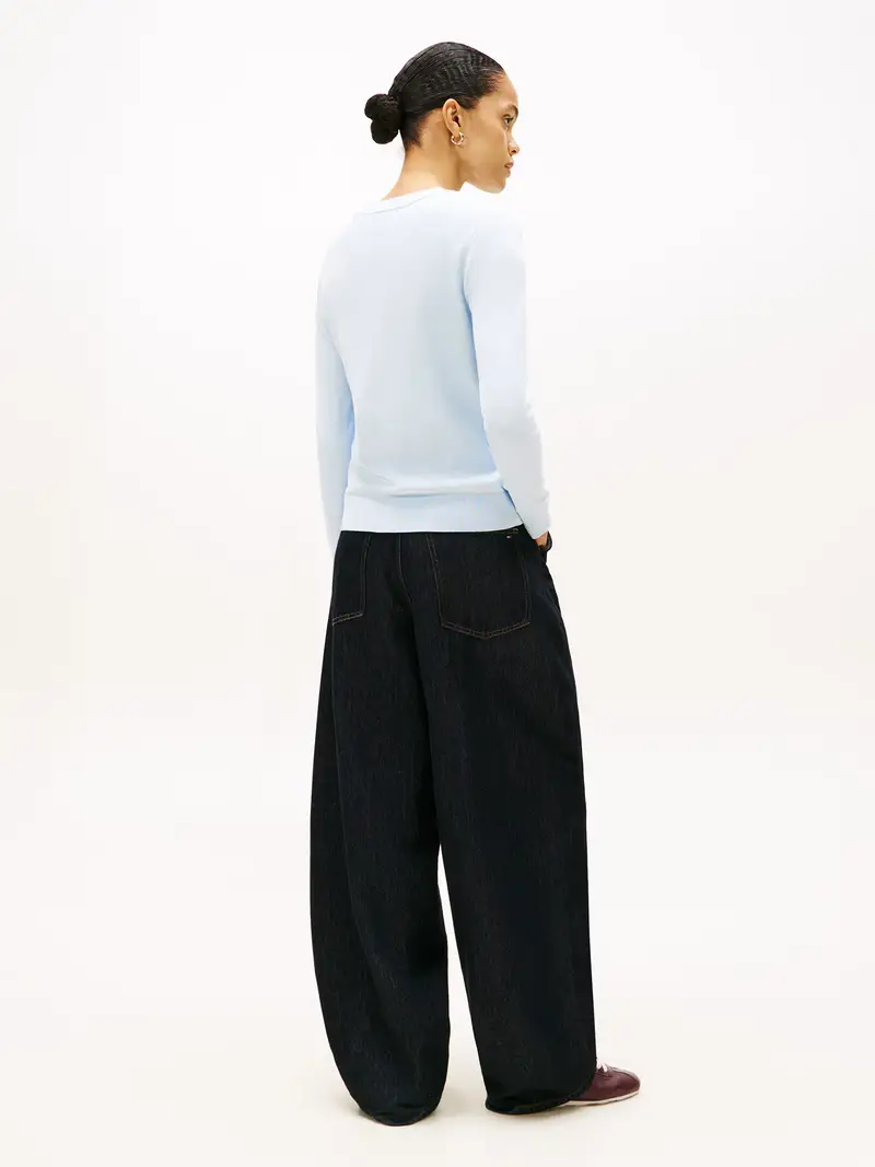 Tommy Hilfiger Pullover blu chiaro Donna miniatura 3