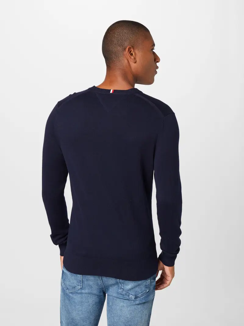 TOMMY HILFIGER Pullover  navy / rosso / bianco miniatura 2