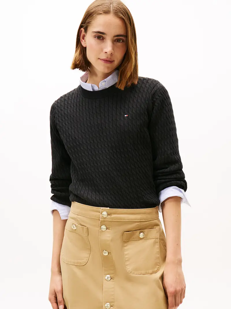 Pullover nero miniatura 2