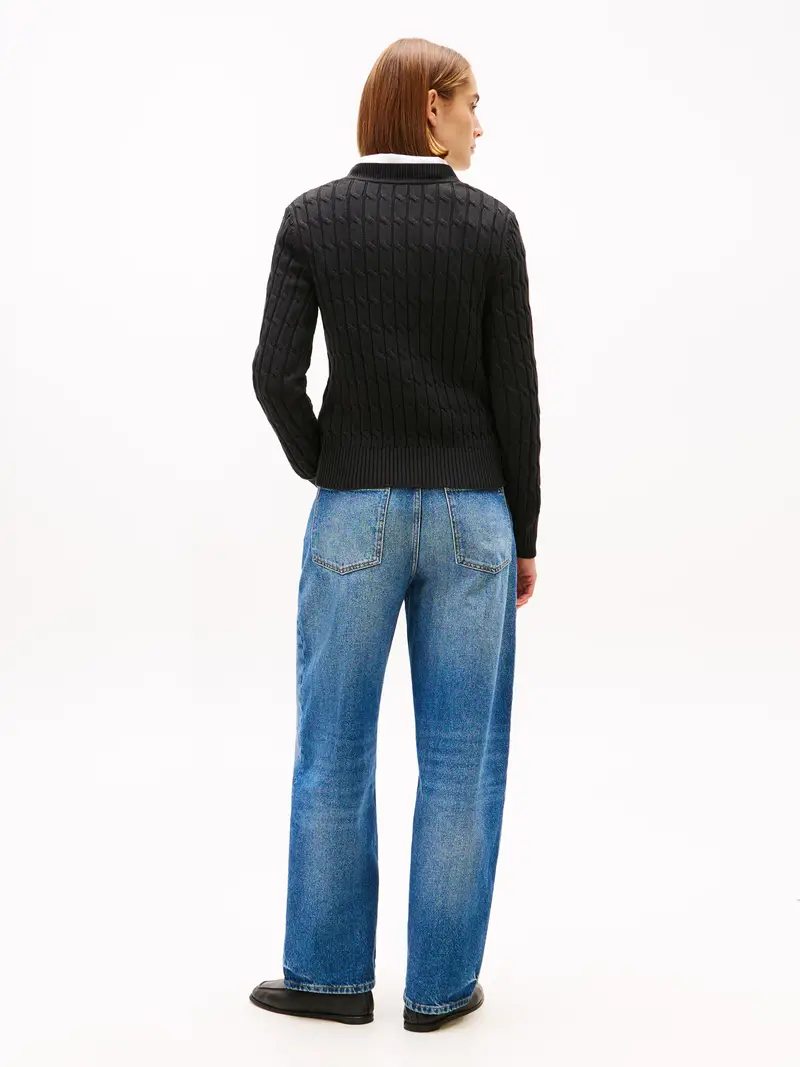 Pullover nero miniatura 3