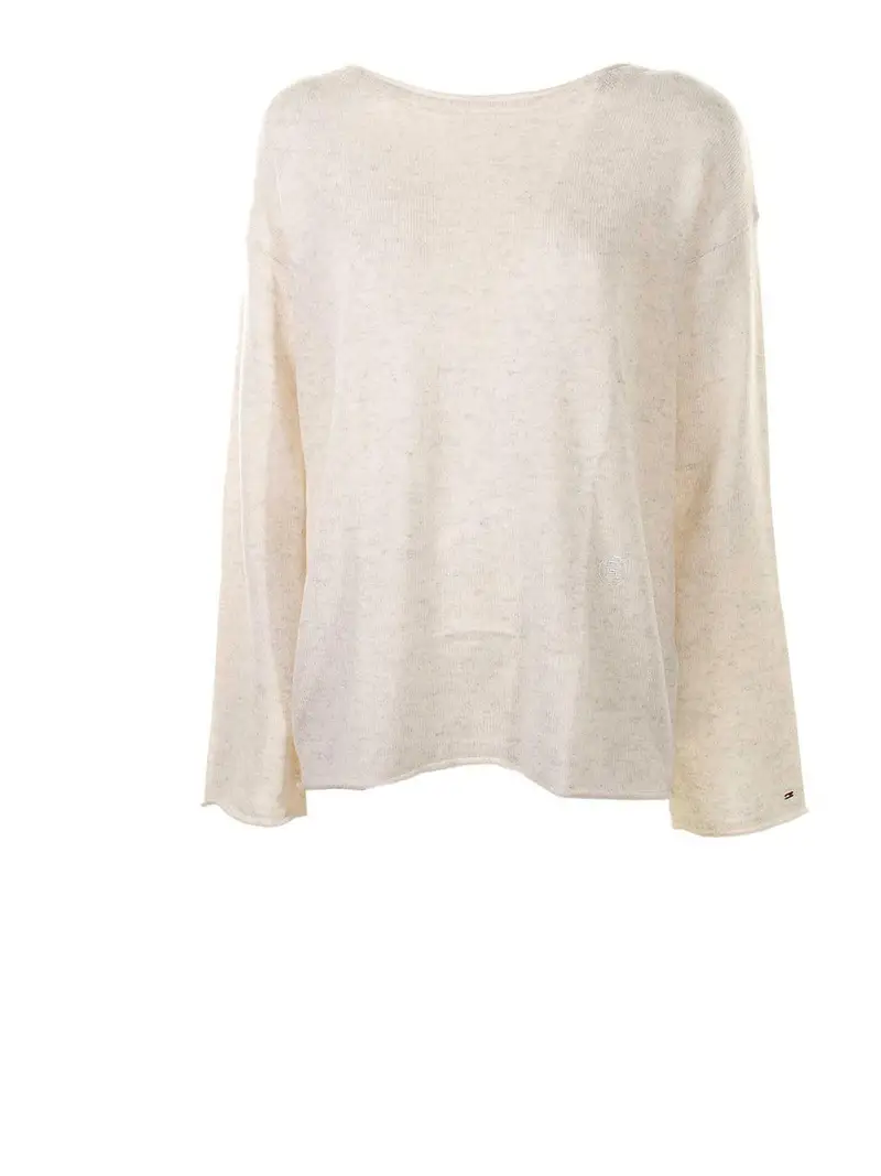 Pullover Relaxed Fit Bianco