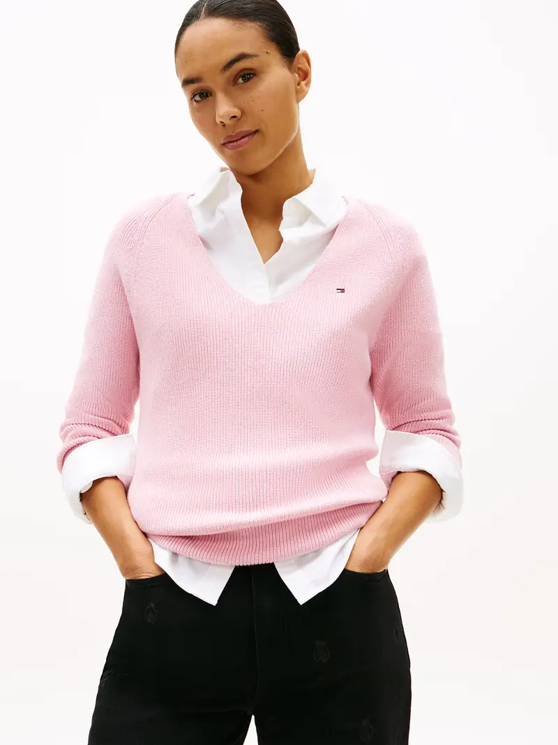 Pullover rosa miniatura 2