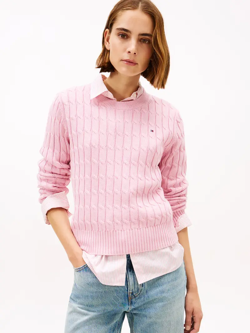 Pullover rosa miniatura 2