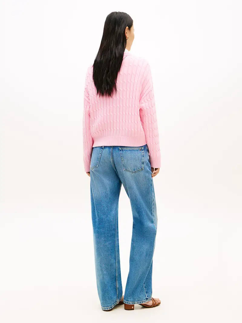 Pullover rosa miniatura 3