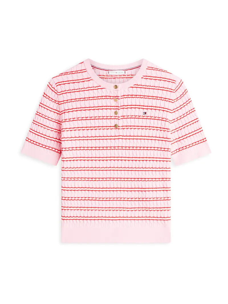 Pullover rosa / rosso