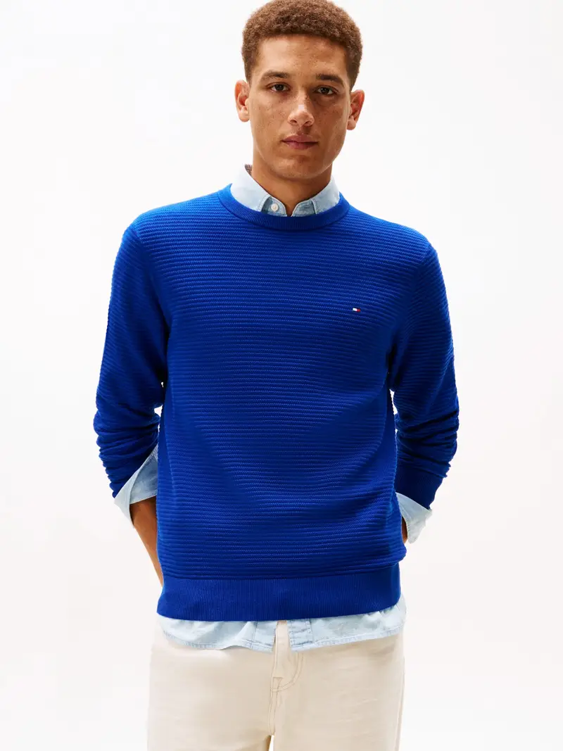 Pullover SEASONAL blu miniatura 2
